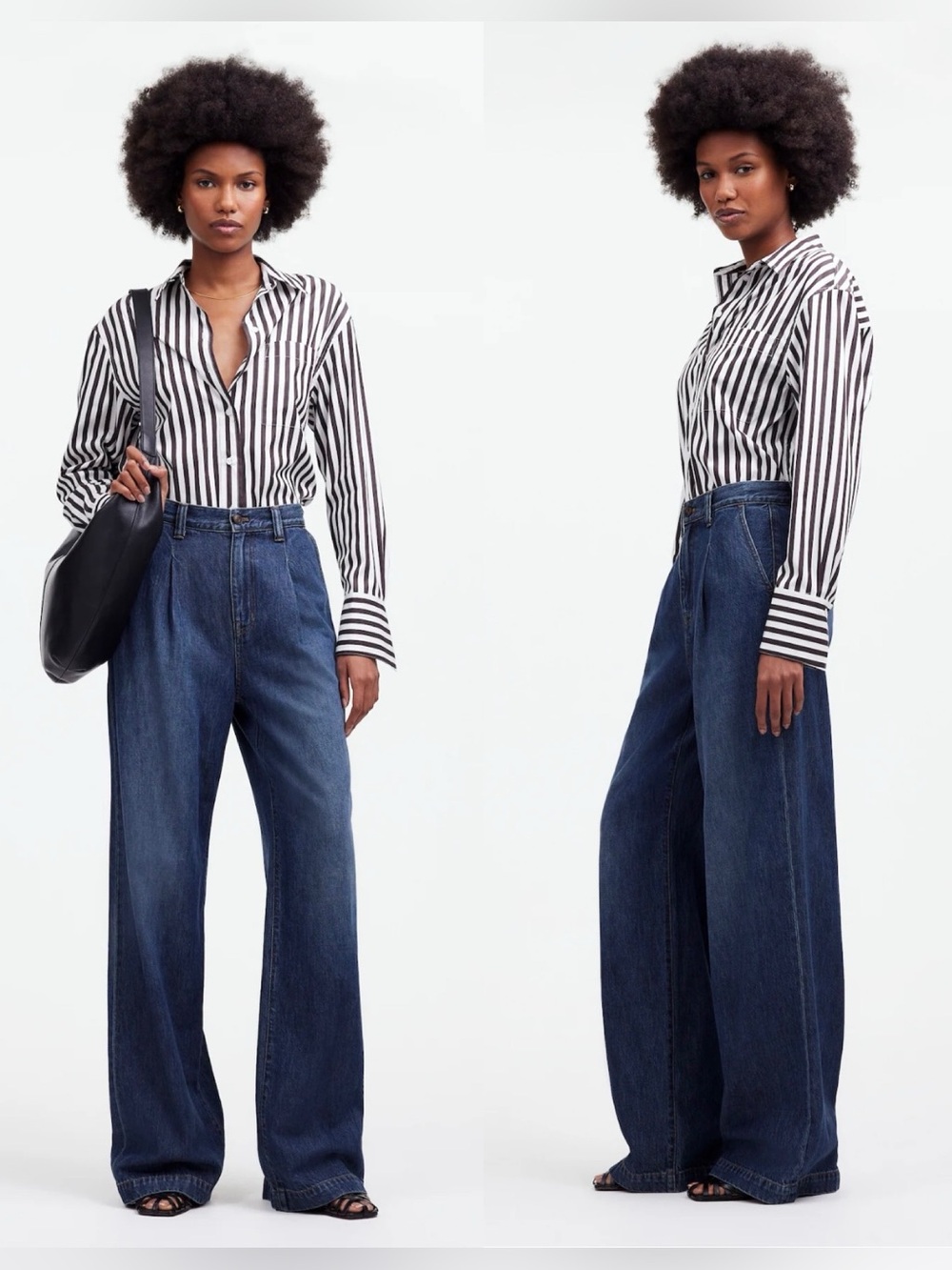 Madewell Harlow Wide-Leg Jeans | Size 27 Tall